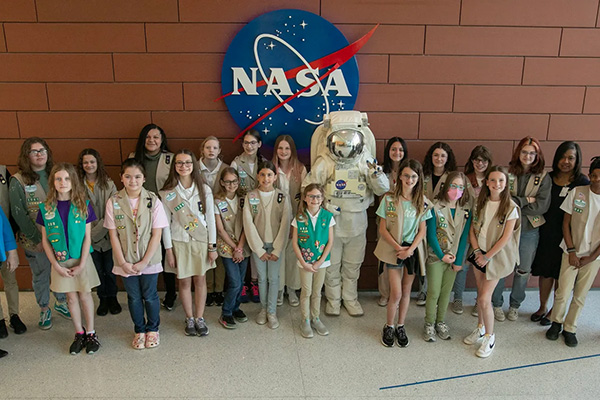 NASA Langley Welcomes Area Girl Scouts